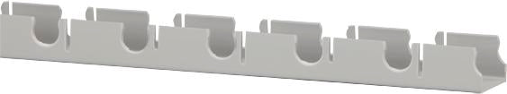 Viega 15311 U-channel Fastener, 6.5 ft Long, Plastic (Pack of 16)
