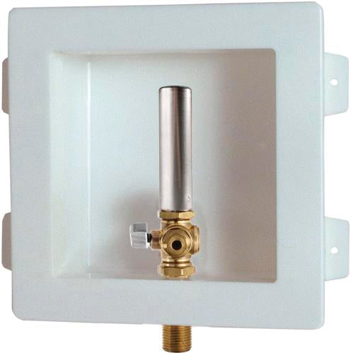 Viega 46720 1/2" Lead-Free PureFlow Crimp Outlet Box, Brass
