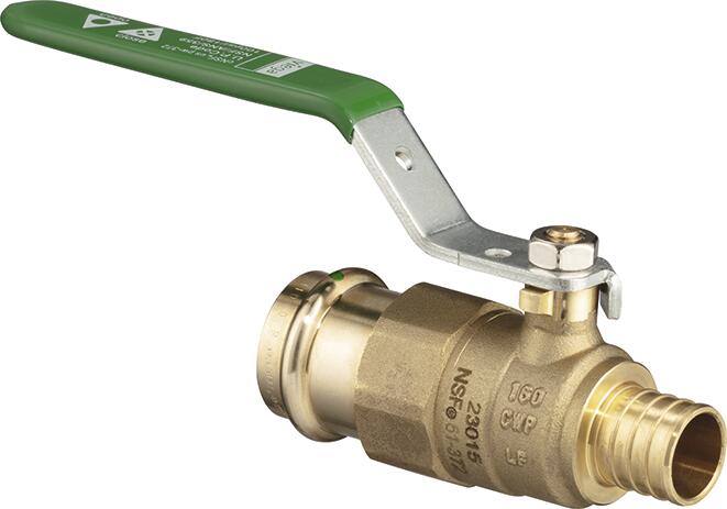 Viega 87895 PureFlow Crimp Ball Valve, 1"