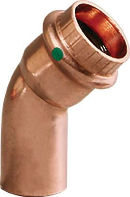 Viega ProPress 45° Street Elbow, 1-1/4" x 1-1/4" FTG CTS (Pack of 5)