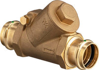 Viega 87195 ProPress Swing Check Valve, 2", Press x Press