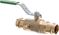 Viega 87845 ProPress Ball Valve, 1/2", Press x Press