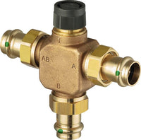 Viega 87435 1-1/4" Three-Way Diverting and Mixing Valve, Press