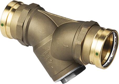 Viega 87260 ProPress Wye Strainer, 2-1/2", Press x Press