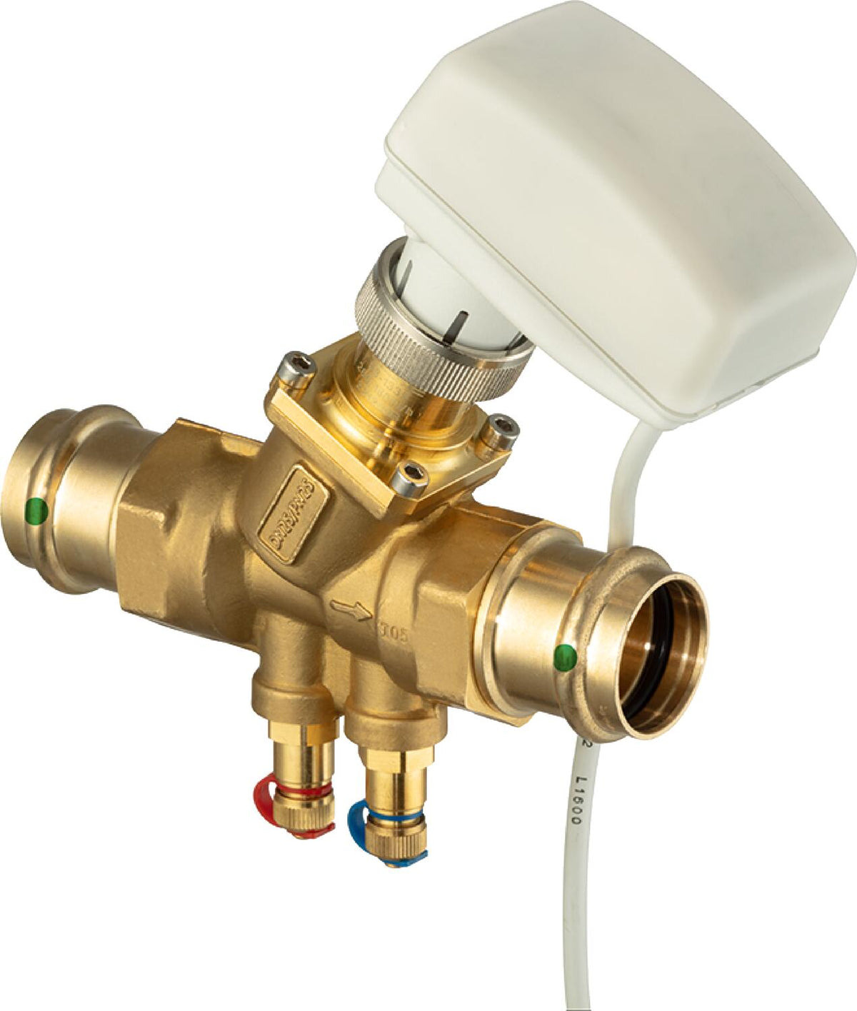 Viega 87365 ProPress Balancing Valve Pressure Independent, 1/2", Press x Press