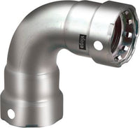 Viega MegaPress 316 FKM 90° Elbow, 1/2" (Pack of 10)