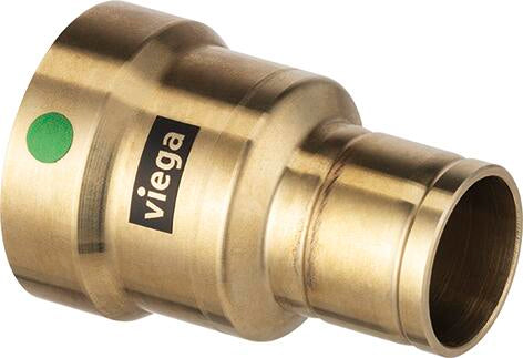 Viega MegaPress Transition Coupling, 1/2" x 1/2" FTG CTS