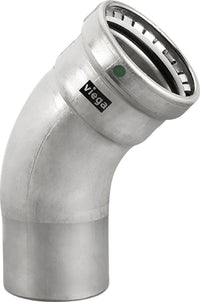 Viega MegaPress 316 45° Street Elbow, 2-1/2" x 2-1/2" FTG