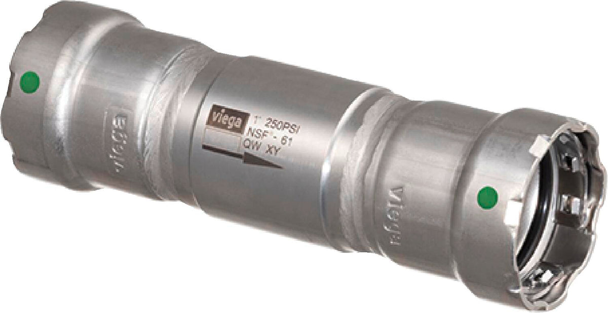 Viega 29050 MegaPress 316 Check Valve, 1/2", Press x Press