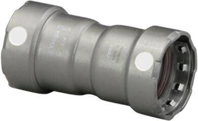Viega MegaPress FKM Coupling, With Stop, 3/4" (Pack of 10)