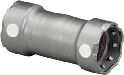 Viega MegaPress FKM Slip Coupling, No Stop, 1-1/2"