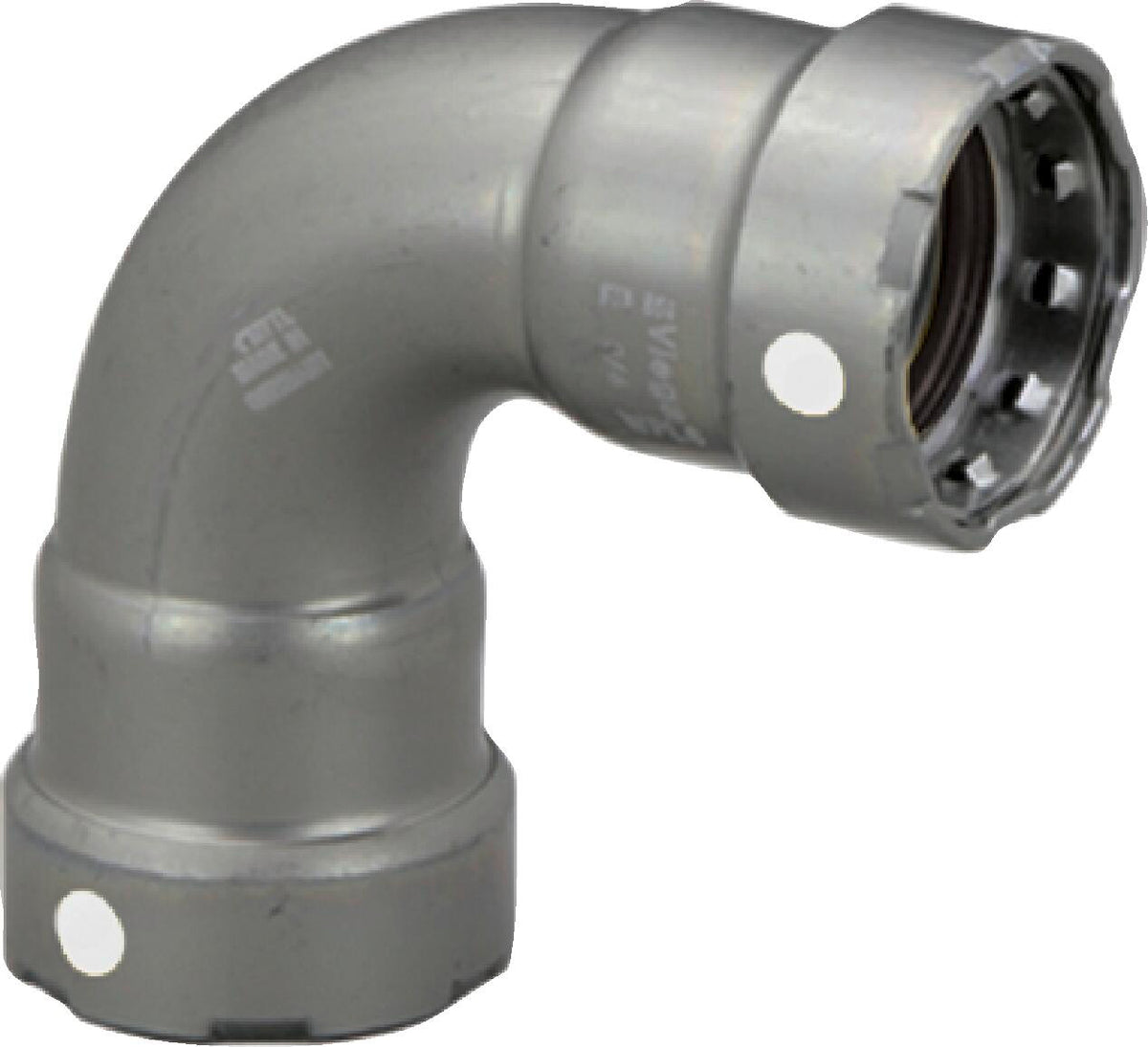Viega MegaPress FKM 90° Elbow, 1/2" (Pack of 10)