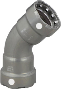 Viega MegaPress FKM 45° Elbow, 1/2" (Pack of 10)