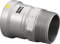 Viega MegaPressG Adapter, 2-1/2" x 2-1/2" MNPT