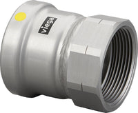 Viega MegaPressG Adapter, 2-1/2" x 2-1/2" FNPT