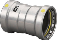 Viega MegaPressG Coupling, With Stop, 4"