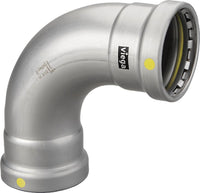 Viega MegaPressG 90° Elbow, 2-1/2"