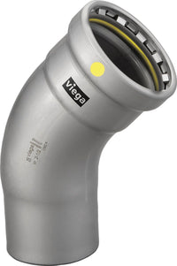 Viega MegaPressG 45° Street Elbow, 2-1/2" x 2-1/2" FTG