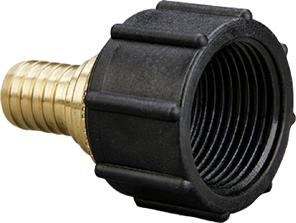 Viega 50267 3/8" PB x 1/2" Port Lead-Free ManaBloc Port Adapter, Brass (Pack of 6)