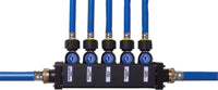 Viega 49033 3-Port PureFlow MiniBloc Zoning Manifold, 1/2" Ports, Polysulfone