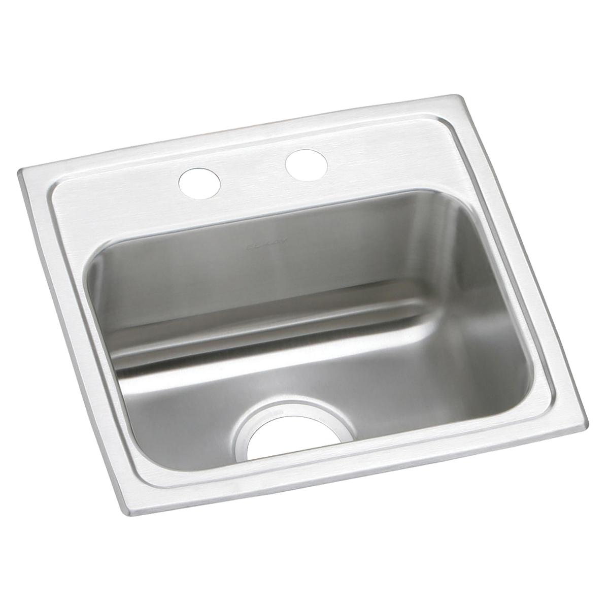 Elkay Celebrity Stainless Steel 17" x 16" x 7-1/8", Single Bowl Drop-in Sink PSR17162