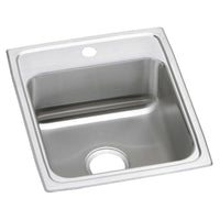 Elkay Celebrity Stainless Steel 17" x 20" x 7-1/8", 1-Hole Single Bowl Drop-in Sink PSR17201