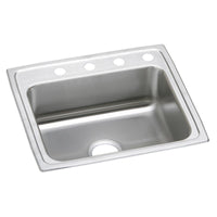 Elkay Celebrity Stainless Steel 25" x 21-1/4" x 7-1/2", 1-Hole Single Bowl Drop-in Sink PSR25211