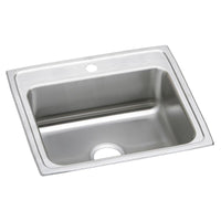 Elkay Celebrity Stainless Steel 25" x 22" x 7-1/2", 1-Hole Single Bowl Drop-in Sink PSR25221