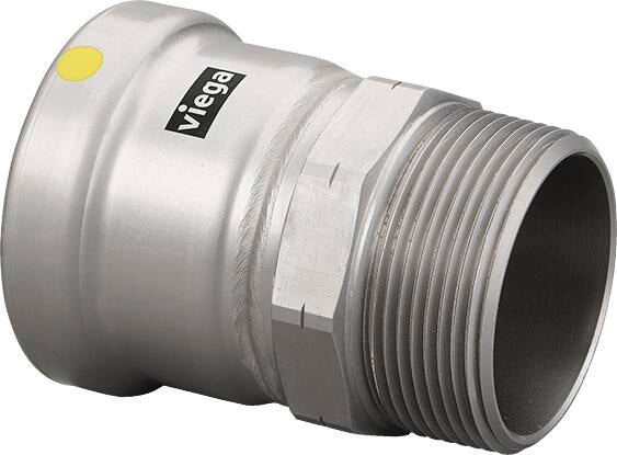 Viega MegaPressG Adapter, 4" x 4" MNPT