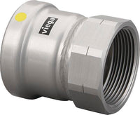 Viega MegaPressG Adapter, 3" x 3" FNPT