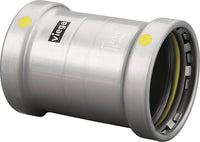 Viega MegaPressG Coupling, No Stop, 4"