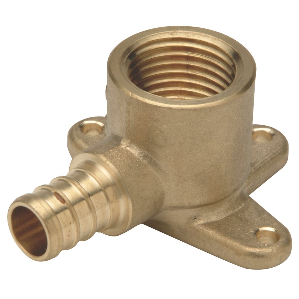 Zurn QQDE33BFGX 1/2" Lead-Free Elbow, Brass, Barb