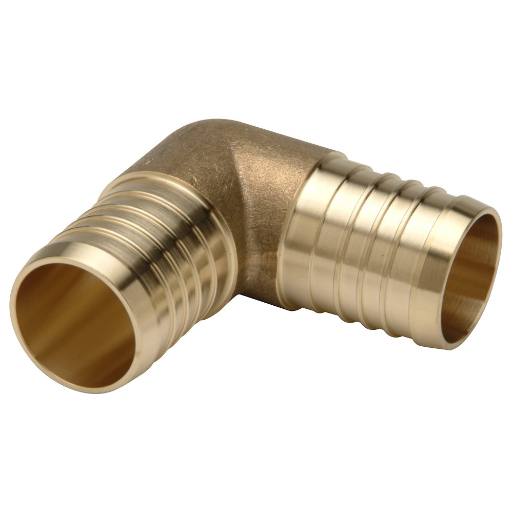 Zurn QQE77GX 1-1/2" Lead-Free Elbow, Brass, Barb