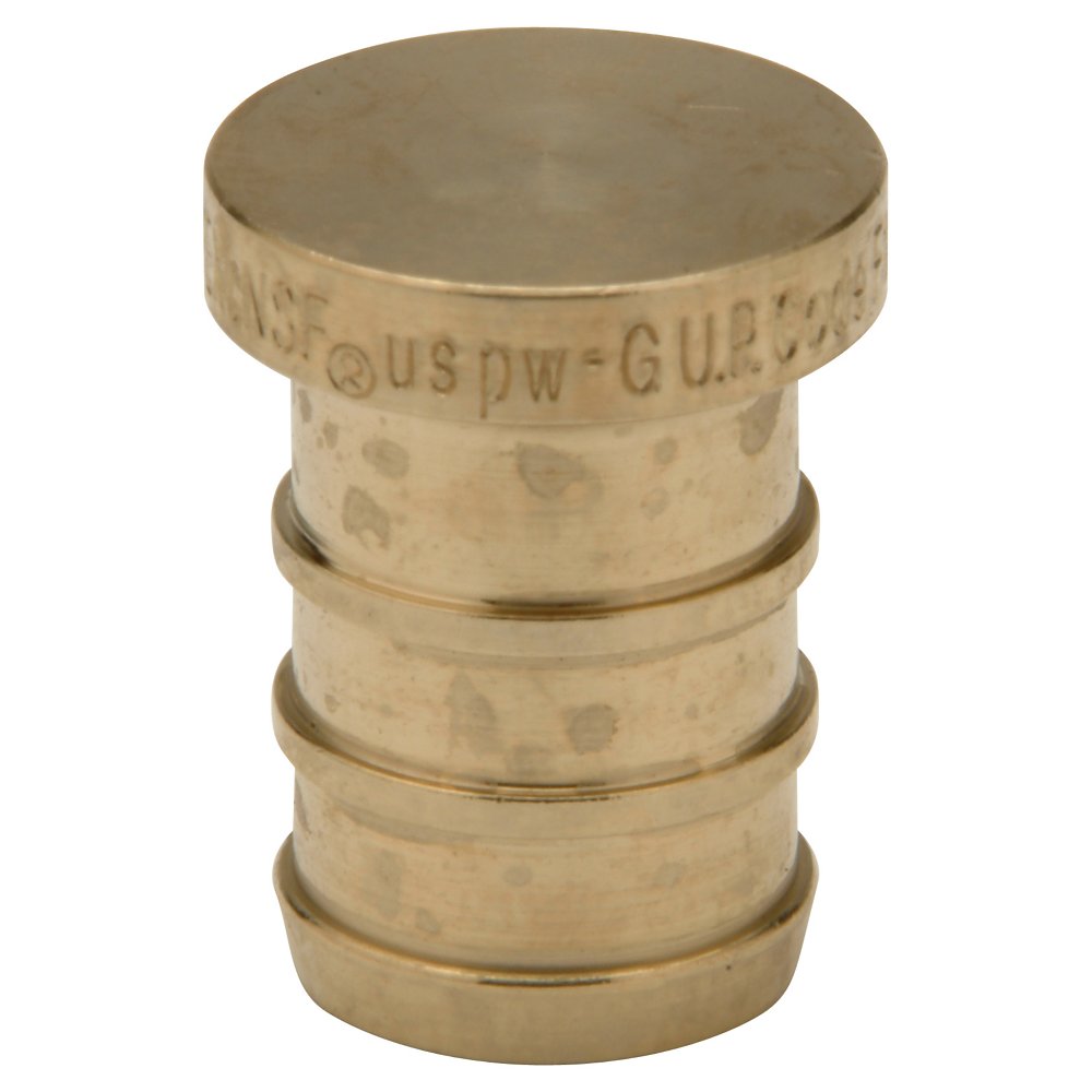 Zurn QQP4GX 3/4" Plug, Brass, Barb