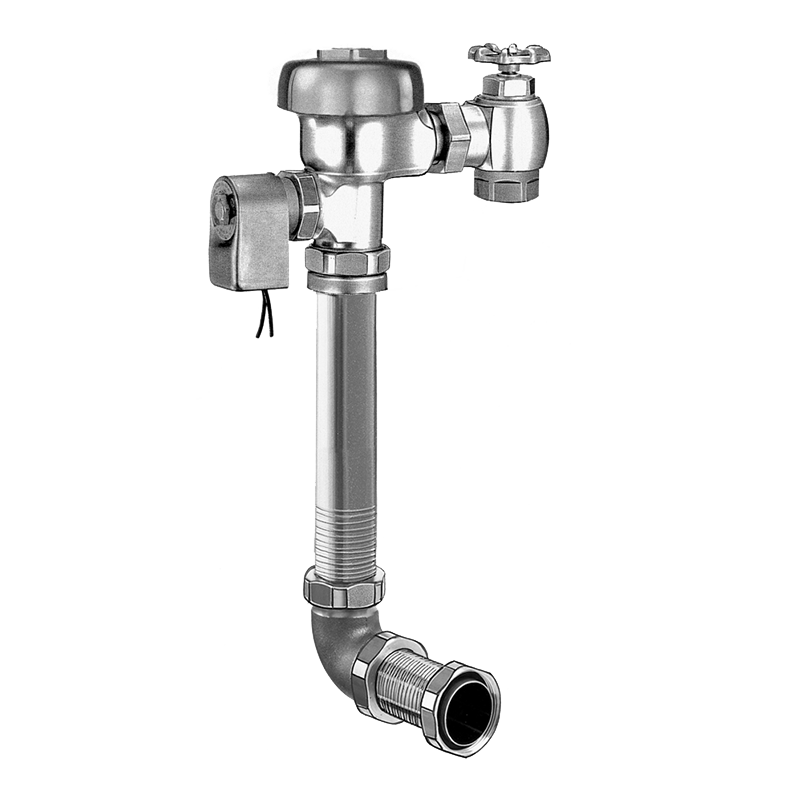 Sloan Regal 603 ES-1.6 Concealed Solenoid Flushometer, 1.6 gpf, Anti-Flood Device Flush Connection, Sweat Solder Adapter Kit
