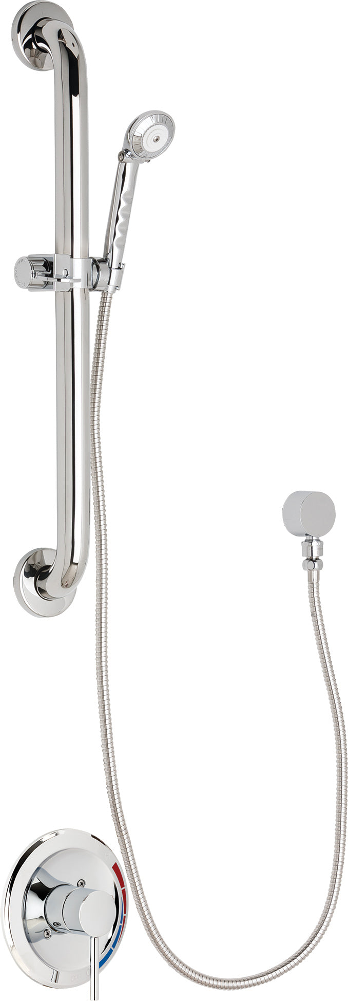 Chicago Faucets SH-PB1-00-033 1/2" Grab Bar, NPT