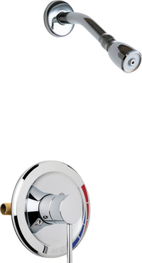 Chicago Faucets SH-PB1-02-000 1/2" Pressure balancing tub and shower system with shower head