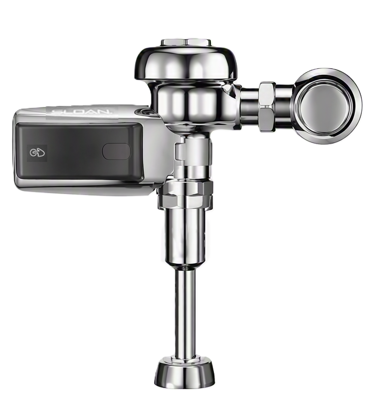 Sloan 186 SMOOTH Exposed Battery-Powered Sensor Urinal Flushometer (1.5 GPF)