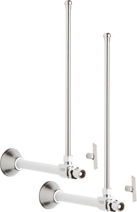 Chicago Faucets STC-51-11-PR-AB Lead-Free Angle stop, Brass