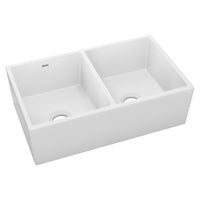 Elkay Fireclay kitchen sink, White SWUF32189WH
