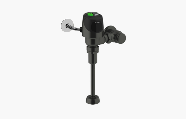 Sloan ECOS 111 Exposed Hardwired Sensor Water Closet Flushometer, 1.28/1.1 gpf Graphite