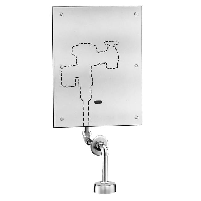 Sloan 197 ESS Concealed Hardwired Sensor Urinal Flushometer (0.125 GPF)