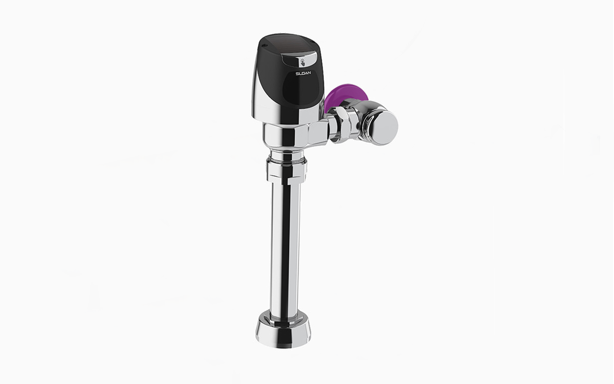 Sloan SOLIS 8111 RW Exposed Solar-Powered Sensor Water Closet Flushometer (1.1 GPF)
