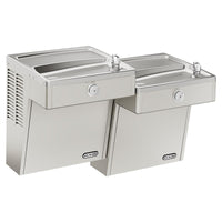 Elkay Wall Mount Vandal Resistant Bi-level ADA Cooler, Non-Filtered, 8.0 GPH, Stainless Steel VRCTL8SC