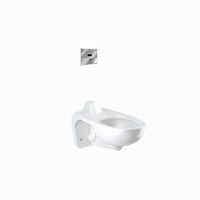 Sloan WETS-2460.1311 Water Closet Combo, ST-2469 Wall-Mounted Rear Spud with Royal 152-1.28