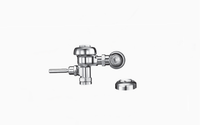 Sloan Regal 110-3.5 Exposed Manual Flushometer, 3.5 gpf, Top Spud, Polished Chrome, Less Vacuum Breaker, Less Flush Connection