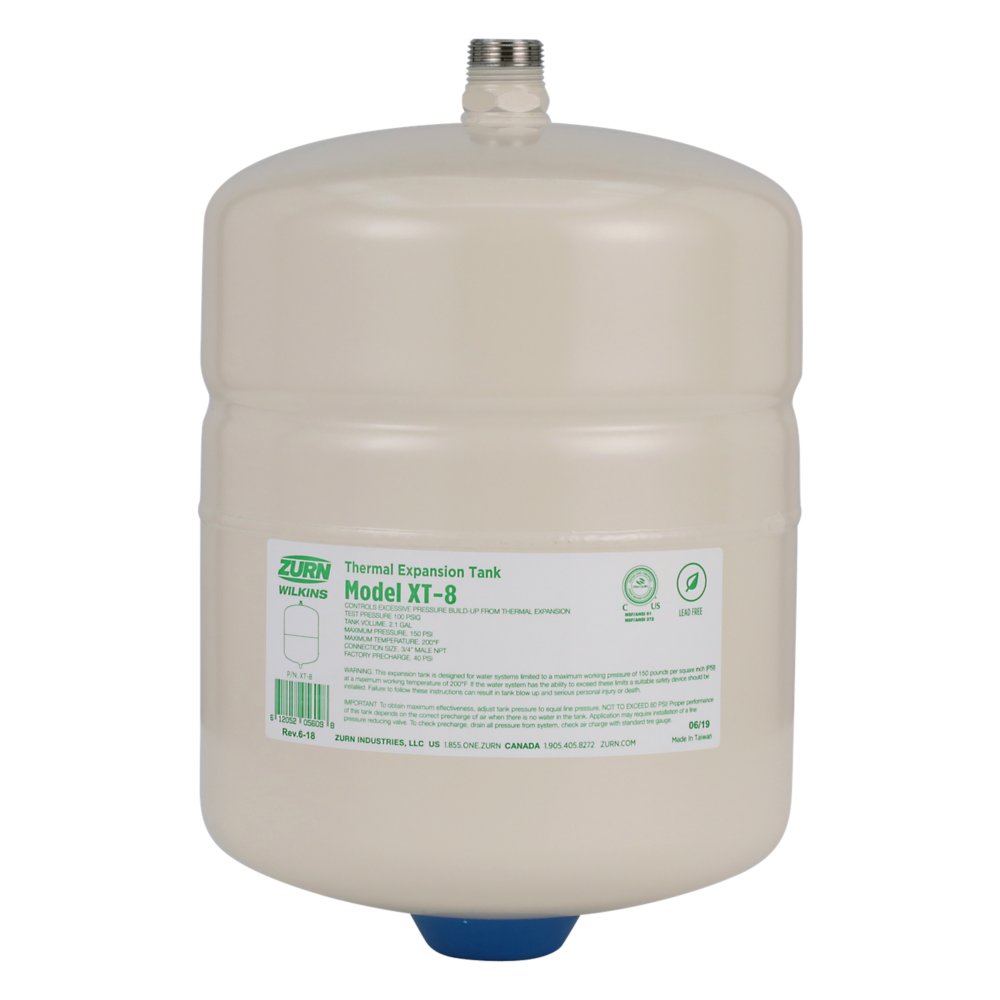 Zurn XT-18 Lead-Free Thermal Expansion Tank, Carbon Steel, NPT
