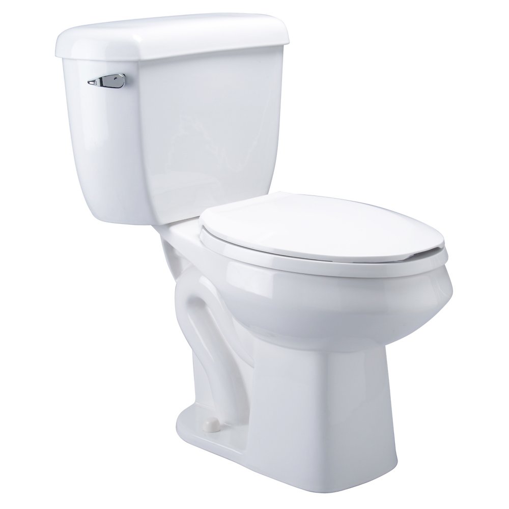 Zurn Z5570 1.6 gpf Pressure Assist, Elongated, Two-Piece Toilet