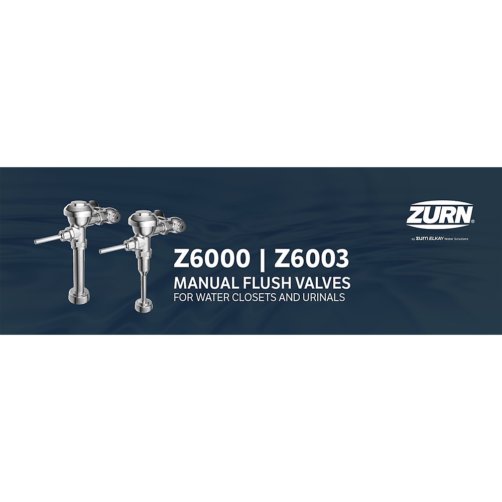 Zurn Z6000AV-ONE AquaVantage® ‘AV’ Exposed Closet Flush Valve, Brass