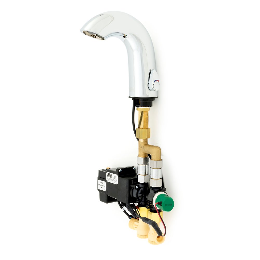 Zurn Z6950-XL-IM-S-F Lead-Free Aqua-FIT® Battery Powered Faucet with Integral Mixer